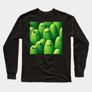 Happy Pickles! Long Sleeve T-Shirt